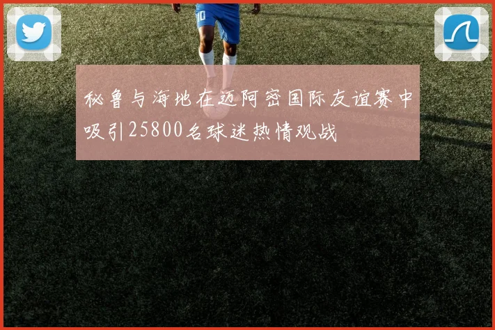 秘鲁与海地在迈阿密国际友谊赛中吸引25800名球迷热情观战